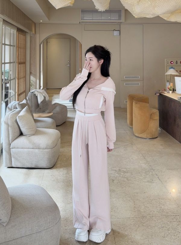 現貨 – 高質感撞色套裝 