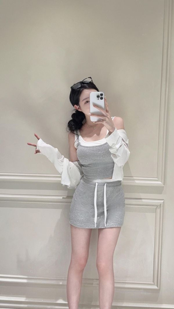 休閒款防曬三件套裝 
