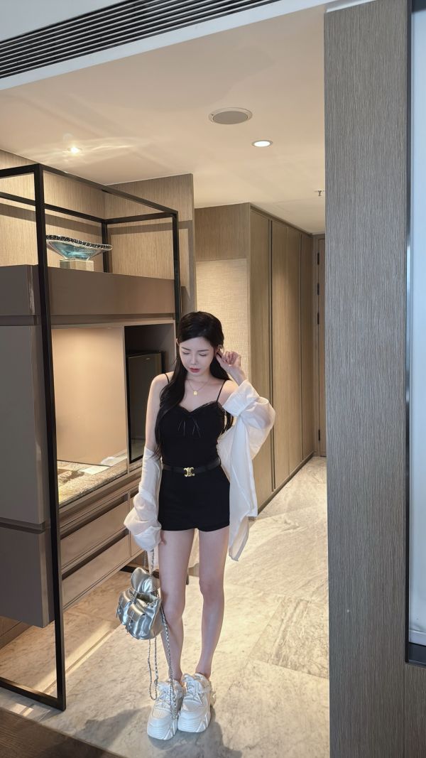 夏日必備 x 美背綁帶雪紡罩衫 