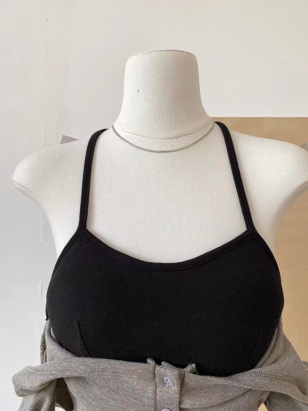 現貨 – 假兩件式長褲套裝 