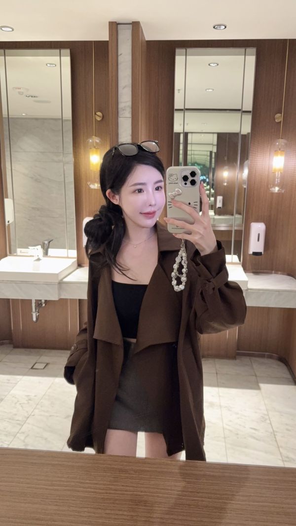 現貨 – 美拉德風衣外套 