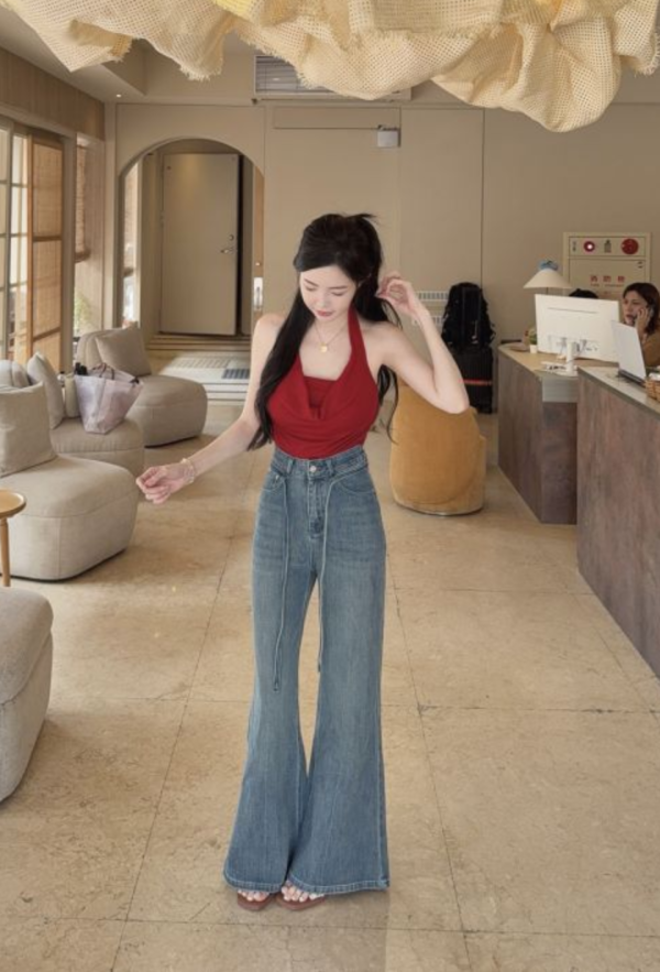 現貨 – 心機顯瘦神腿褲 