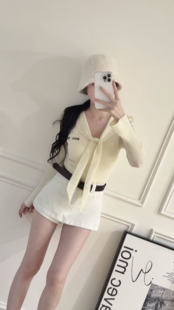 現貨 – 皮帶A字褲裙 