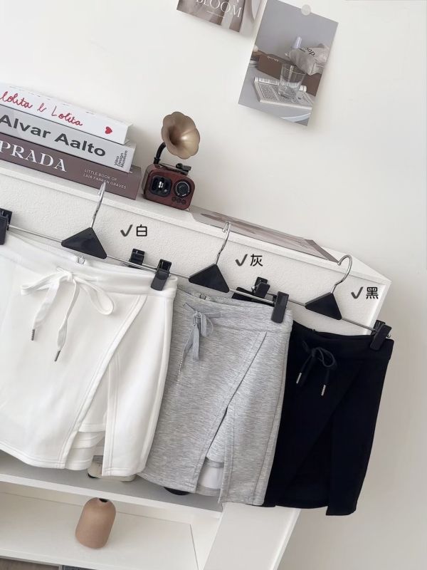 現貨 – 太空棉綁繩褲裙 