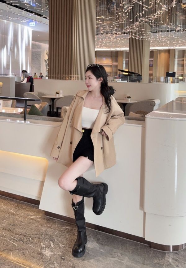 現貨 – 美拉德風衣外套 