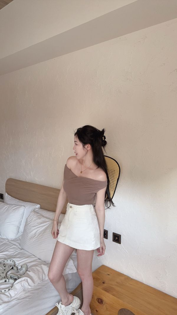 現貨 – 日常A字牛仔裙 