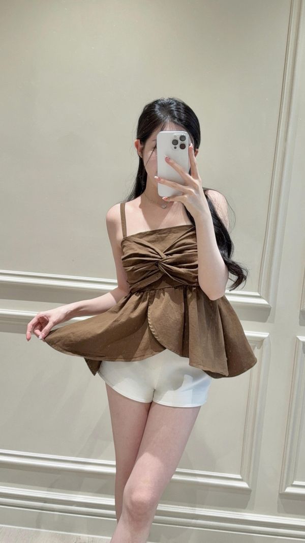 渡假系列 ⋆ 渡假感扭結小背心 