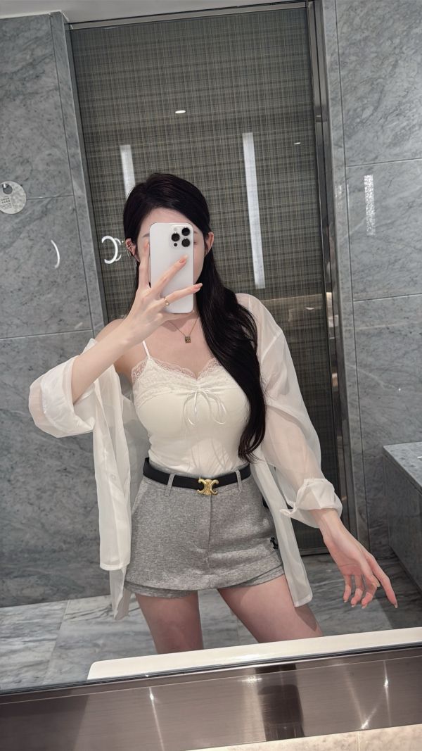 時髦look x 凱旋門皮帶褲裙 