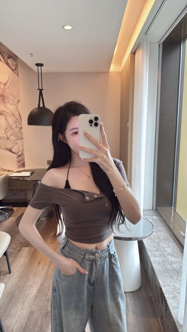 真兩件式歐美系上衣 