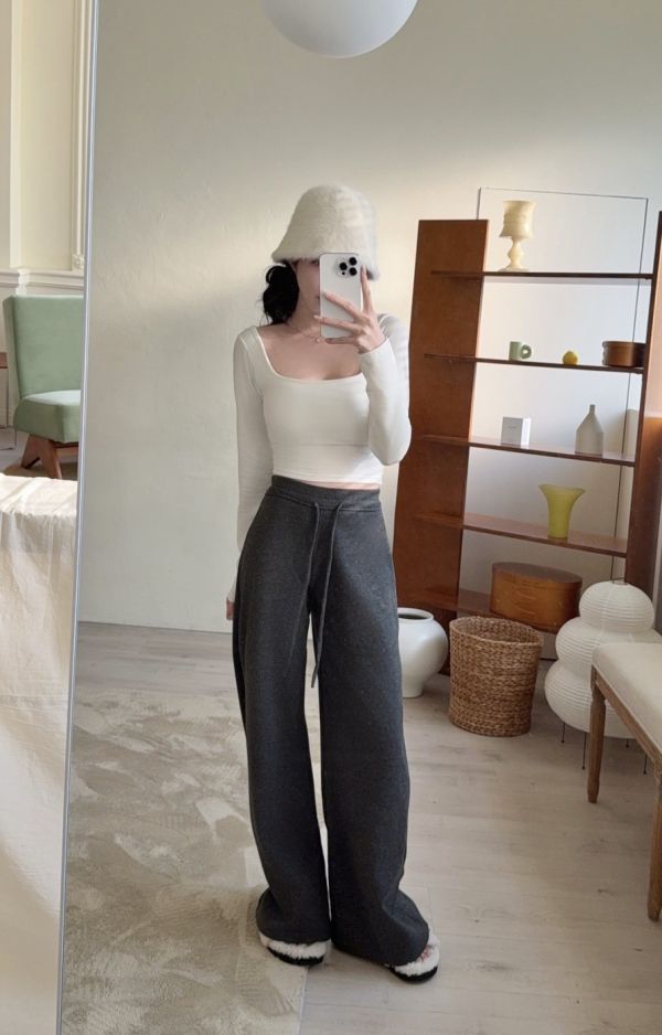 現貨 – 好身材方領發熱衣 