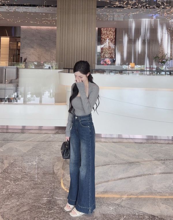 現貨 – 御姐平口兩件式上衣 