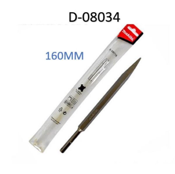 D-08034 尖鏨 160MM (四溝用) D-08034
尖鏨 160MM (四溝用)