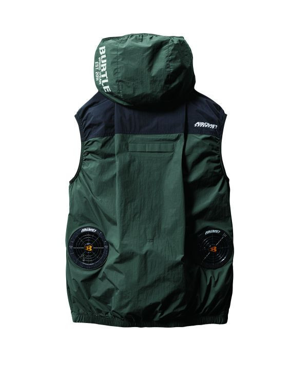 日本 BURTLE  AC1154 空調衣 -8度隔熱 不含風扇 風扇衣 空調服 背心款 2024 BURTLE 空調衣 AC1154