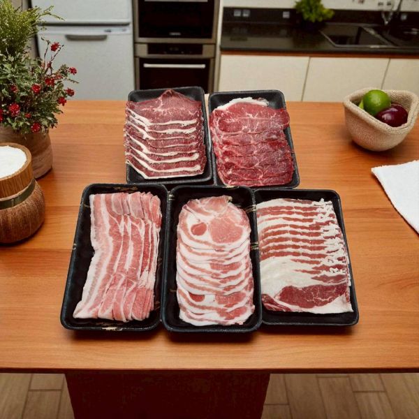 火烤兩吃肉片多重組合 ~多種肉片組合 