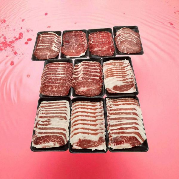 火烤兩吃肉片多重組合 ~多種肉片組合 
