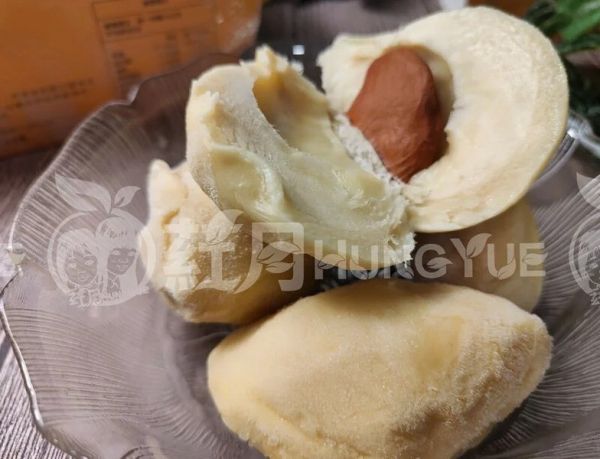 【葒月hungyue】夏季聖品水果之王~金枕頭鮮凍榴槤果肉 口感鮮甜、香濃綿密 大大享受 ,濃厚味道好入口 