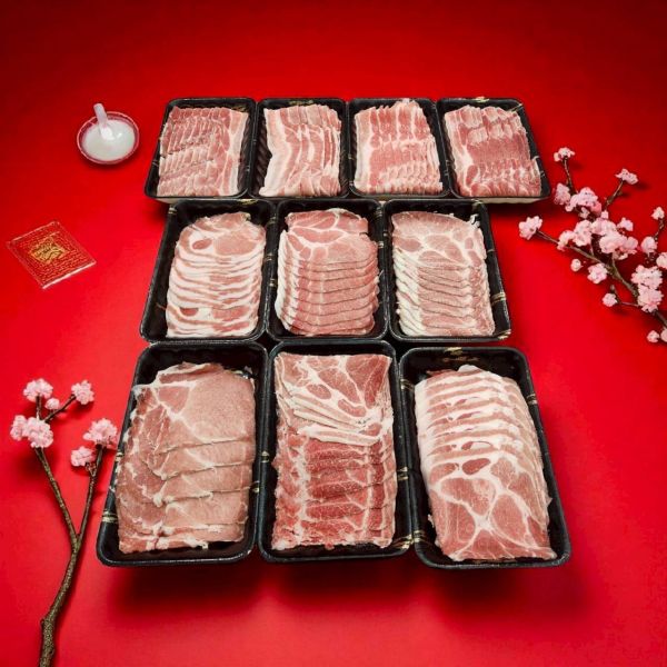 火烤兩吃肉片多重組合 ~多種肉片組合 