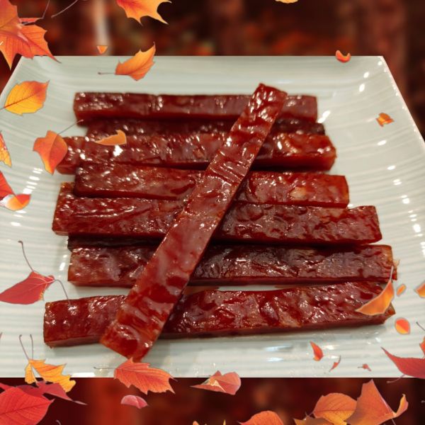 越吃越唰嘴~獨家秘製肉乾  筷子形狀肉乾 一口接一口越吃越唰嘴追劇必備 