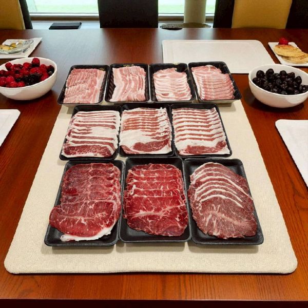 火烤兩吃肉片多重組合 ~多種肉片組合 