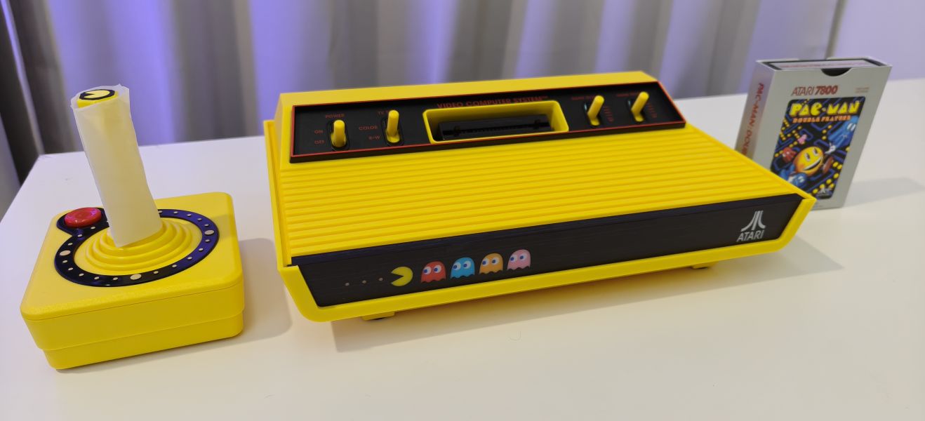 (現貨)Atari2600+PAC-MAN小精靈聯名同捆機+NAMCO卡帶合輯 