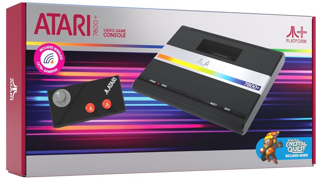 ATARI 7800+原吋復刻機(優惠碼:Atari780) 