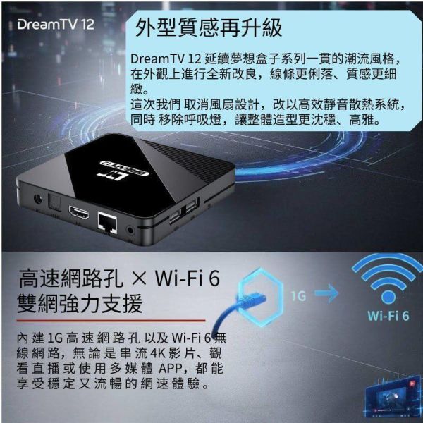 夢想DREAM 12智慧電視盒 