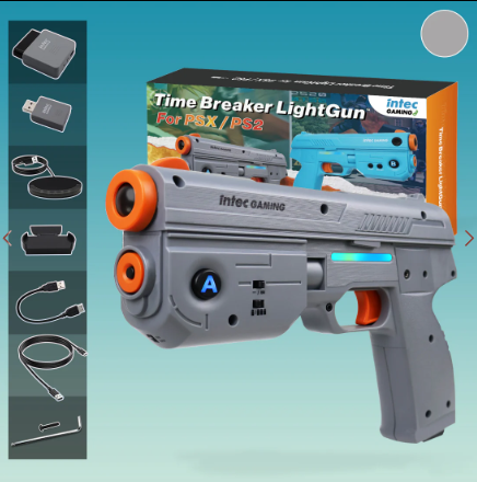 Time Breaker LightGun for PS1 /PS2 