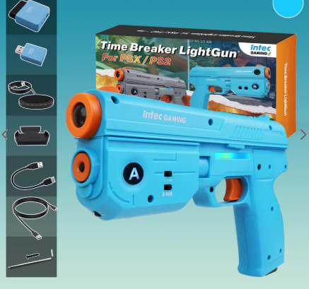 Time Breaker LightGun for PS1 /PS2 