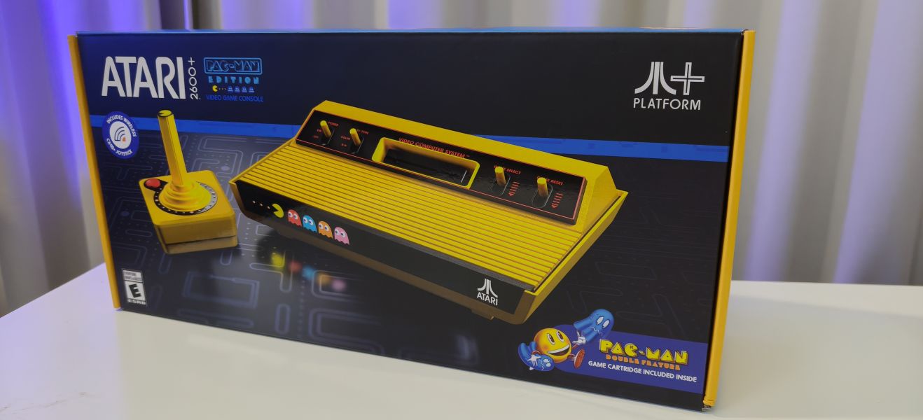 (現貨)Atari2600+PAC-MAN小精靈聯名同捆機+NAMCO卡帶合輯 