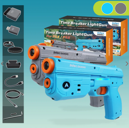 Time Breaker LightGun for PS1 /PS2 