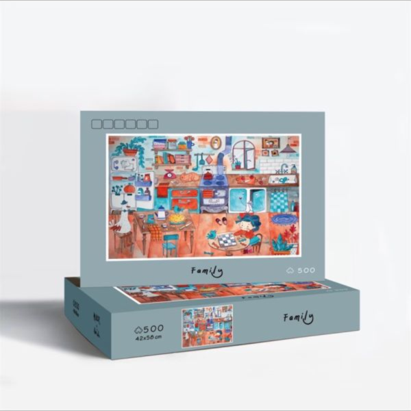 Ber拼圖工坊 Family 500片 