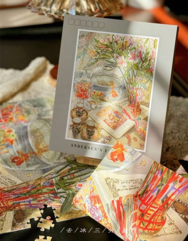 Ber拼圖工坊 Andersen’s Fairy Tales（分四包） 1000片 