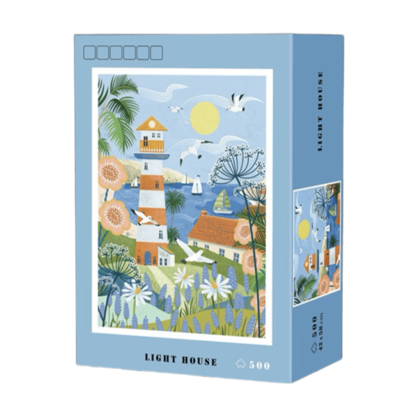 Ber拼圖工坊 Light House 500片 