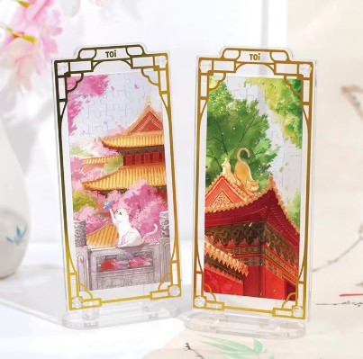 故宮四時-屏風拼圖驚喜盒(單盒 隨機一款) 