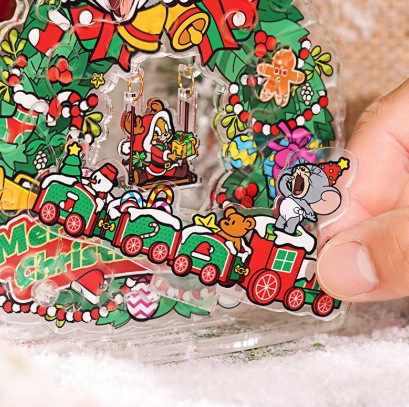 Tom and Jerry-聖誕鞦韆花環 28片 