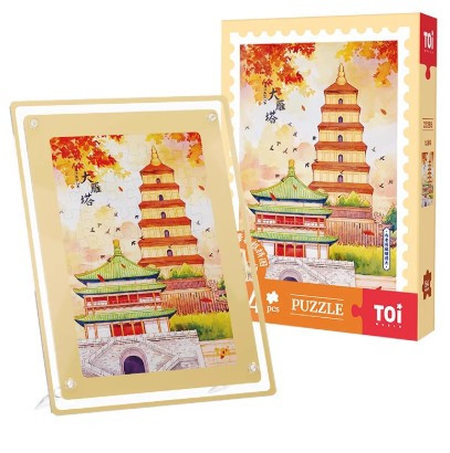 壓克力相框拼圖 54片 (單盒 隨機一款) 