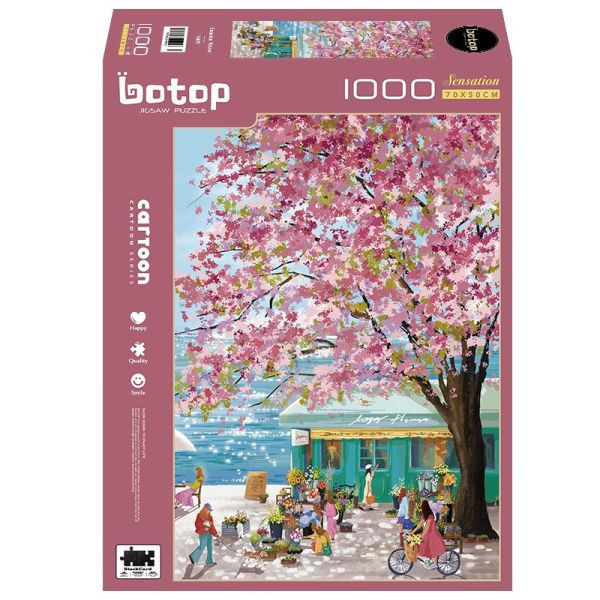 【新品】botop 海邊花店 1000片 