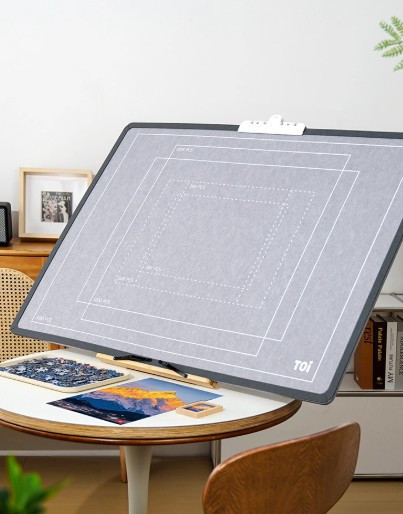 1000片折疊拼圖墊-深空灰 