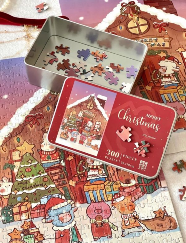 Ber拼圖工坊 Merry Christmas 300片 