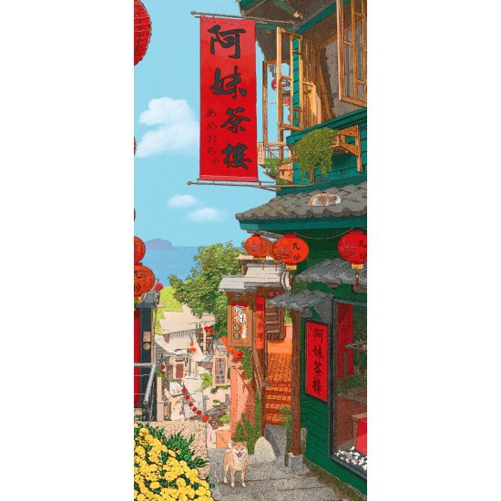 品圖藝術 林宗範-午后的寧靜山城 510片拼圖 