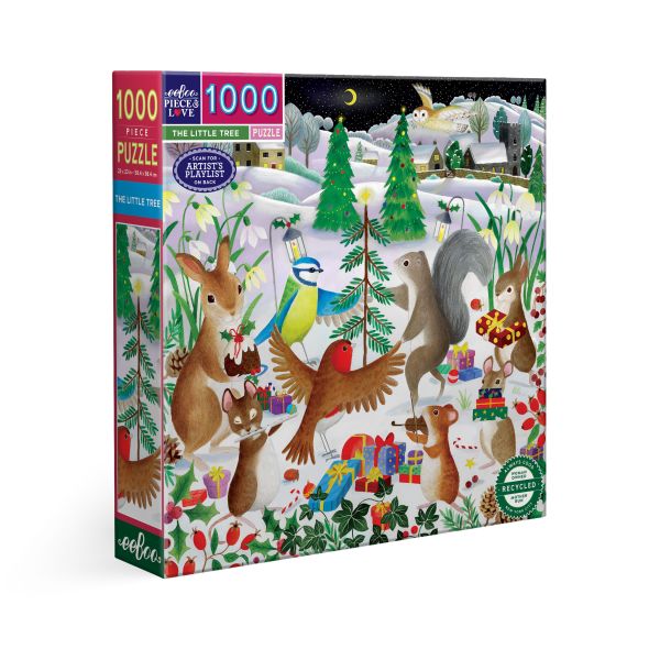 eeboo 森林小樹 1000片 
