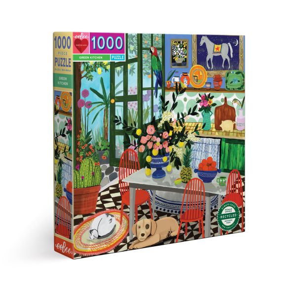eeboo 綠色廚房 1000片 