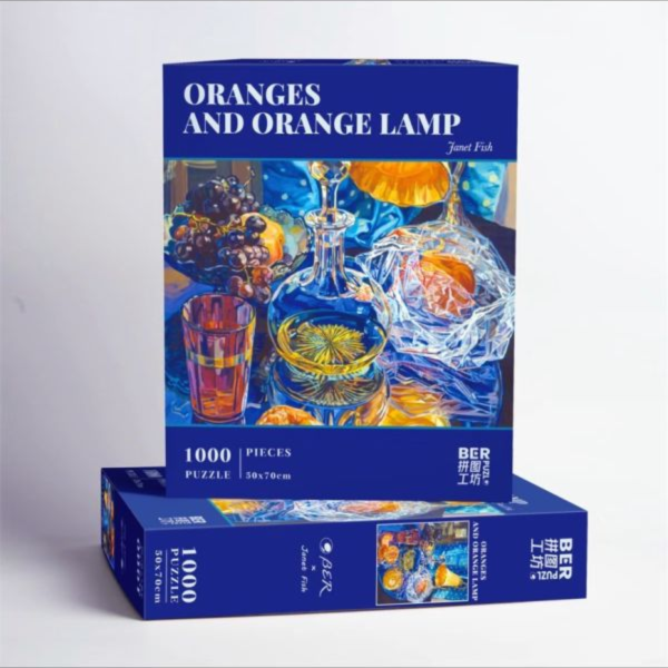 Ber拼圖工坊 Oranges and orange lamp（分四包） 1000片 