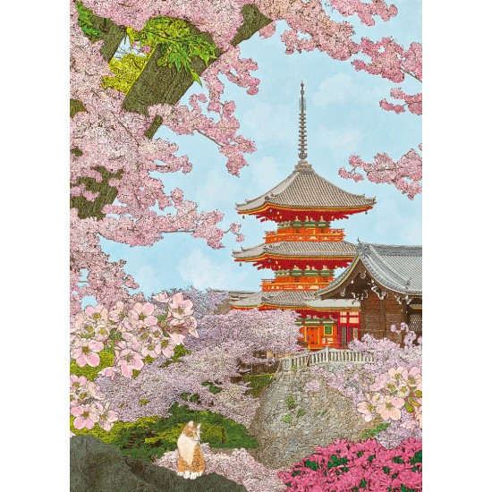 品圖藝術 林宗範-清水 春日 520片拼圖 