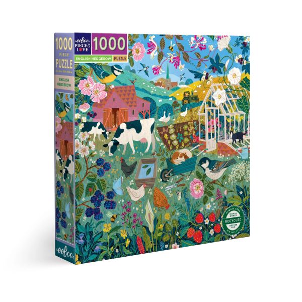 eeboo 灌木叢林 1000片 