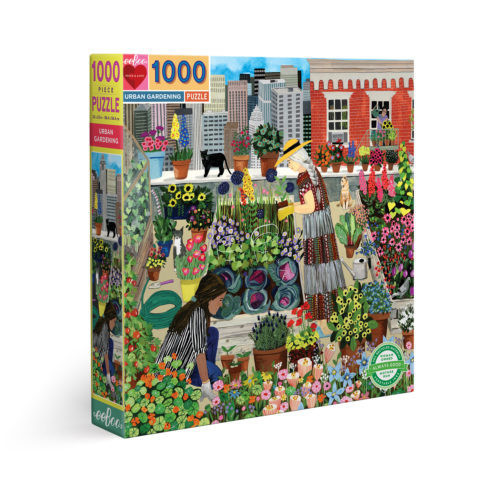 eeboo 都市花園 1000片 