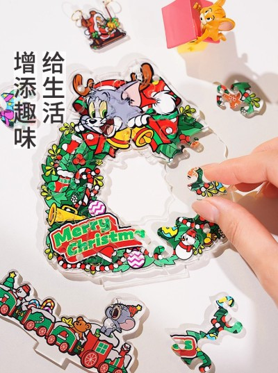 Tom and Jerry-聖誕鞦韆花環 28片 