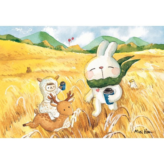 品圖藝術 MINIHAN兔兔-一起奔跑 300片拼圖 