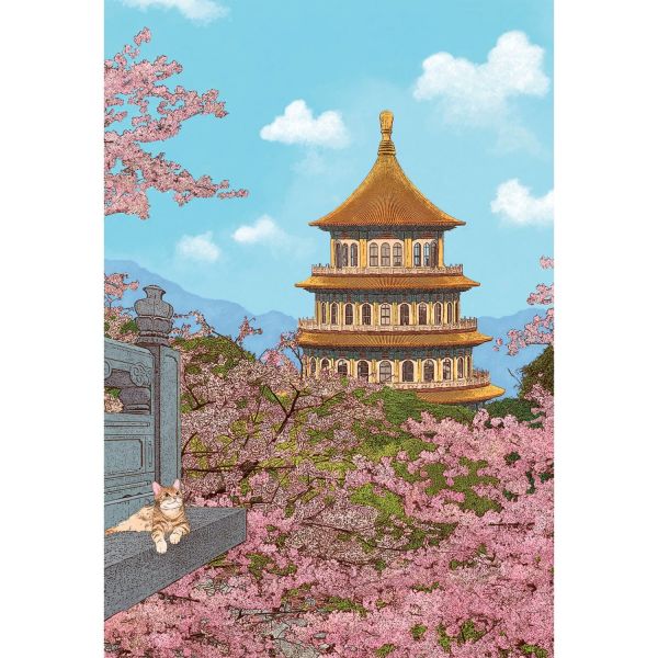 品圖藝術 林宗範-三月裡的天元宮 300片拼圖 