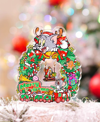 Tom and Jerry-聖誕鞦韆花環 28片 